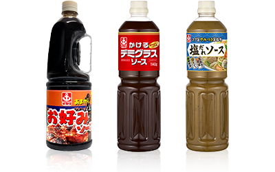 業務用お好み焼・焼そば・たこ焼ソース・その他