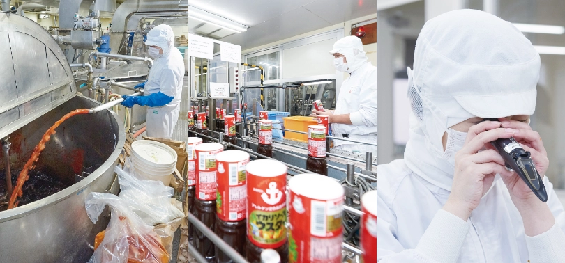 ソースができるまで