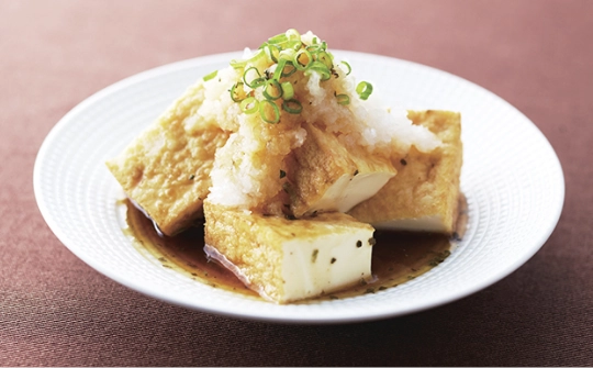 「青じそ」で厚揚げおろし煮
